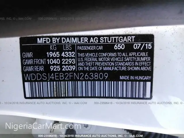 2016 Used Mercedes Benz CLS 350 For Sale  #6